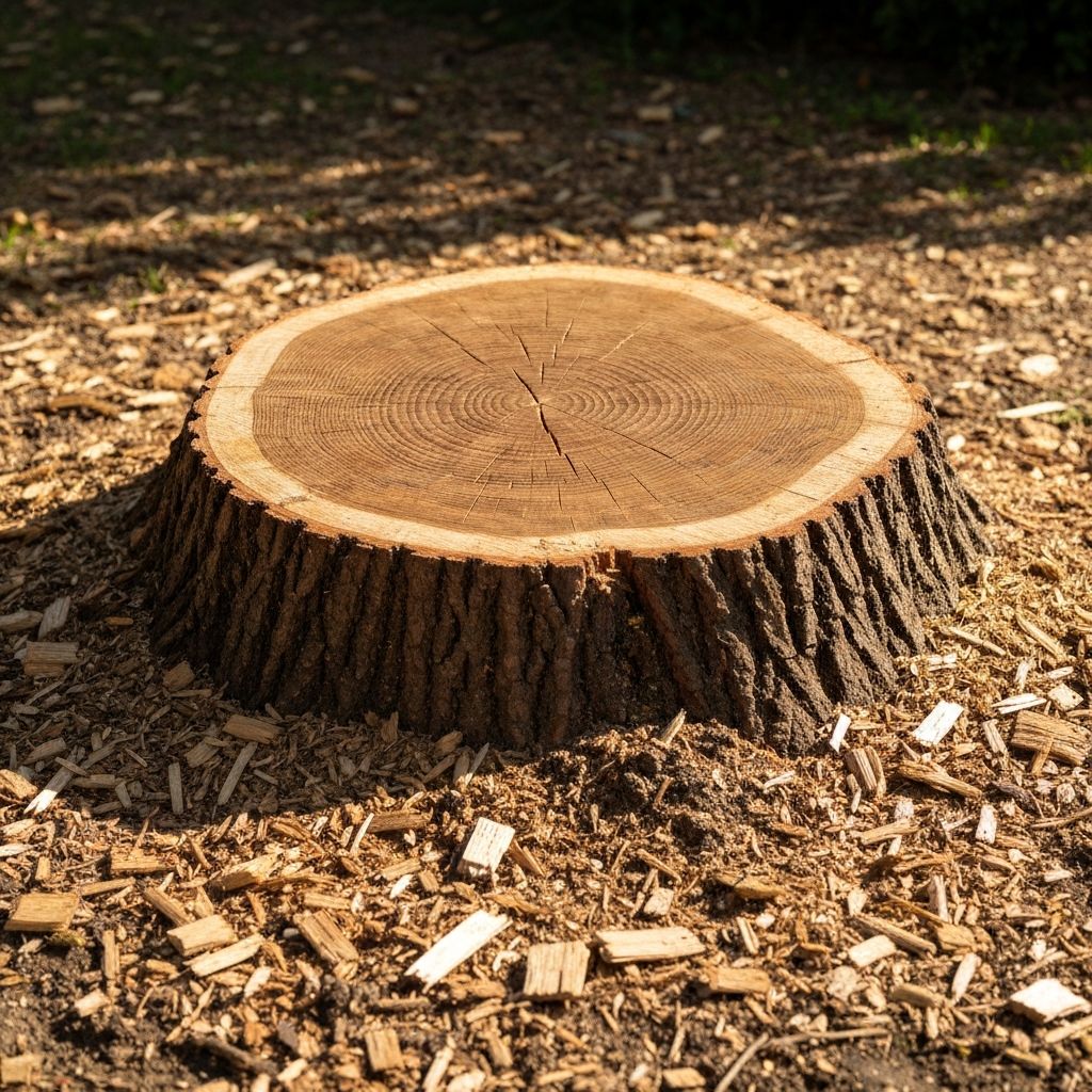 Professional stump removal